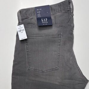 GAP Men's Slim Fit Grey Jeans GapFlex 33x32